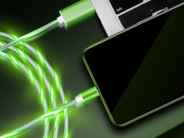Flowing Light Magnetic Streamer Data Line Cable – iPhone & Android Compatible - Image 8