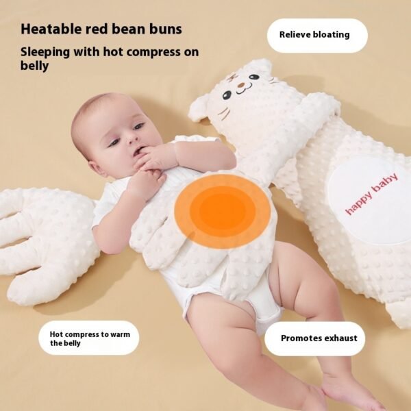 Infant Exhaust Pillow Hand Remote Controlled Soothing For Baby Sleep Cartoon Plush Toddler Comforting Hand - Image 2