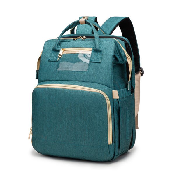 USB Charging Mommy Bed Backpack – Large Capacity Multi-function Mom Bag - Image 6