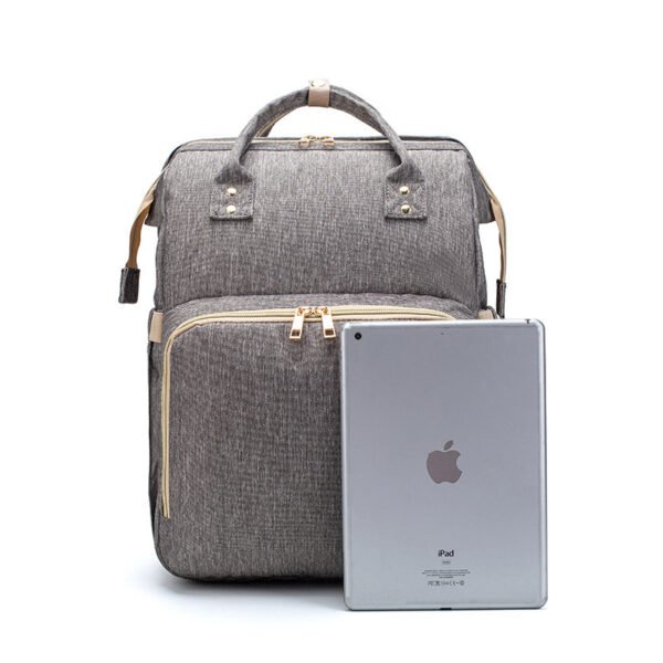 USB Charging Mommy Bed Backpack – Large Capacity Multi-function Mom Bag - Image 5