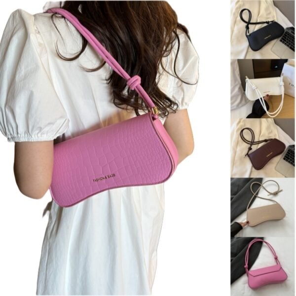 Summer Minimalist PU Underarm Bag – Chic & Versatile Crossbody Tote for Women