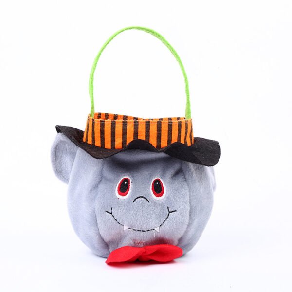 Cute Halloween Candy Bag – Pumpkin Pattern Handbag for Kids - Image 2